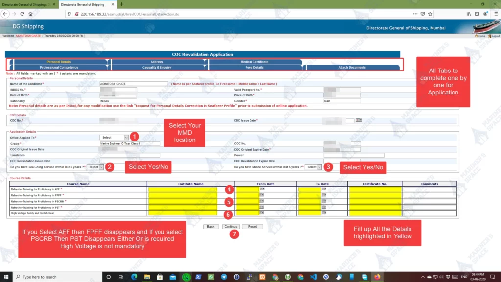 COC Revalidation Procedure 06