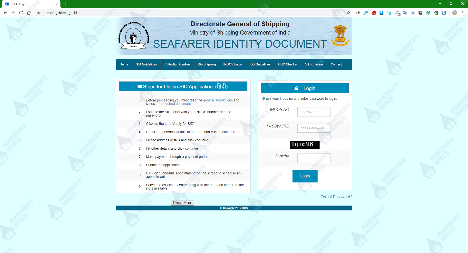 Seafarers Identity Document SID Application Procedure 01