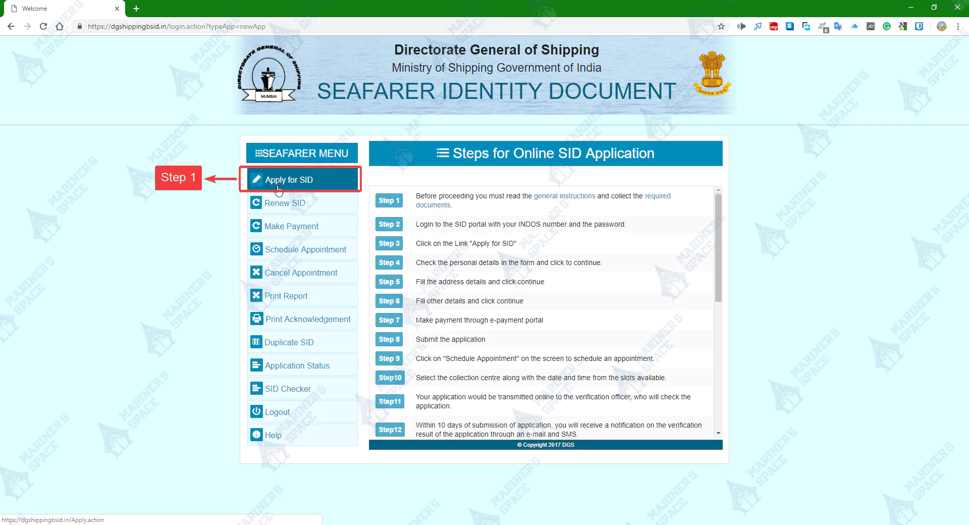 Seafarers Identity Document SID Application Procedure 02-1