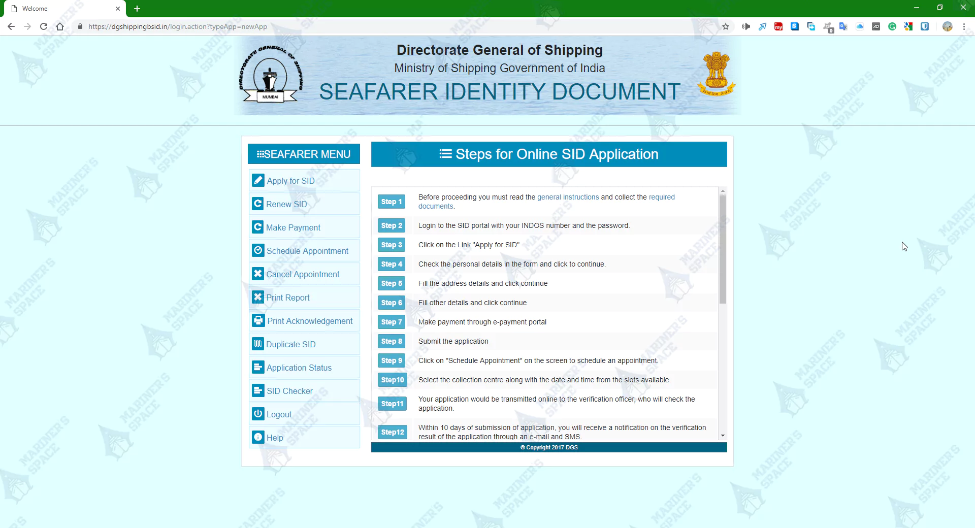 Seafarers Identity Document SID Application Procedure 02