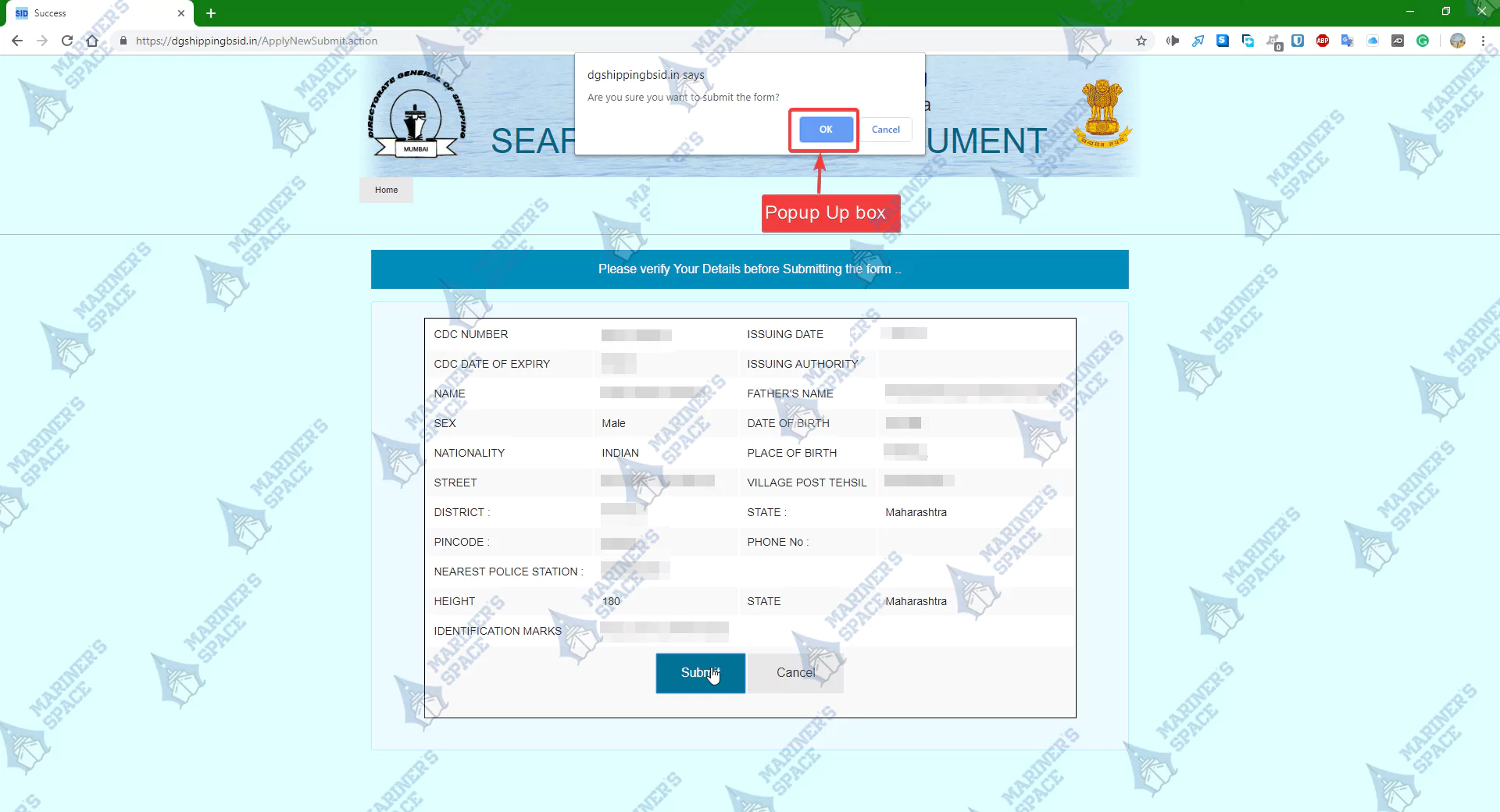 Seafarers Identity Document SID Application Procedure 09