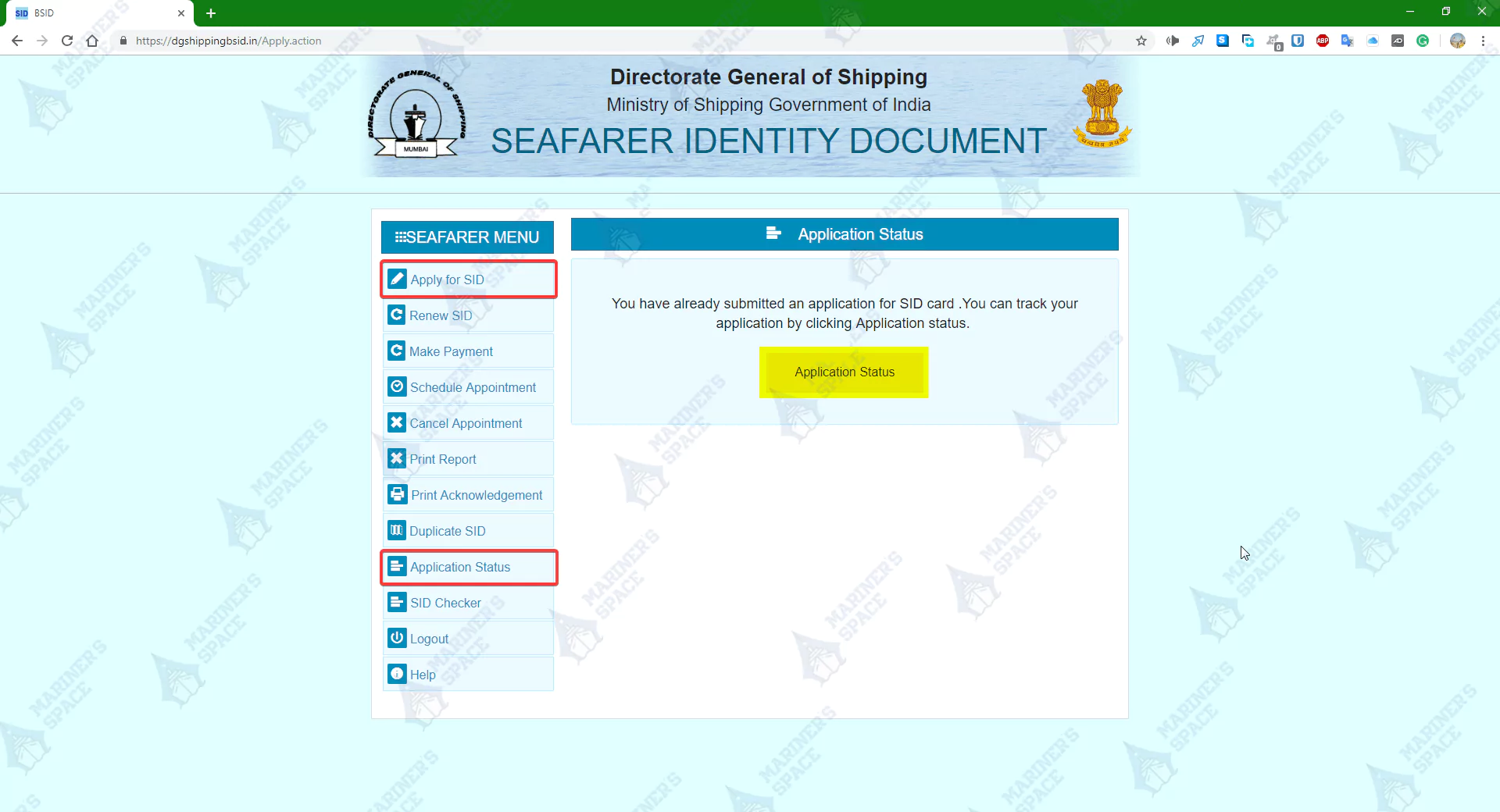 Seafarers Identity Document SID Application Procedure 11
