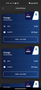 Airalo esim data plans